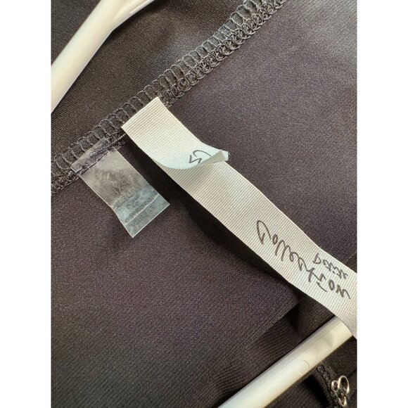 NY Collection Petite XL Sleeveless Black Jumpsuit Tie Waist Stretchy Pockets NWT - Picture 5 of 11